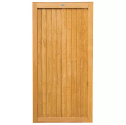 Forest Timber Gate 920 X 1820mm Golden Brown