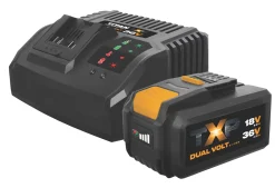 Titan TTB813ACC 18 / 36V 4 / 8Ah Li-Ion TXP Dual-Voltage Battery & Charger Set