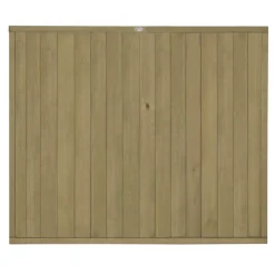Forest VTGP5PK4HD Vertical Tongue & Groove Fence Panels Natural Timber 6 X 5&apos; Pack Of 4