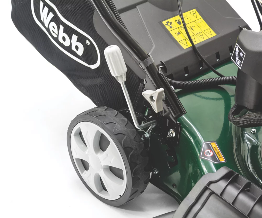 Webb WER460ES 46cm 173cc Self-Propelled Rotary Lawn Mower - Image 2