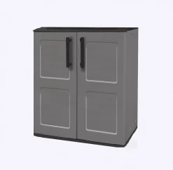 Shire 2&apos; X 1&apos; (Nominal) Flat Plastic Tool Store Grey