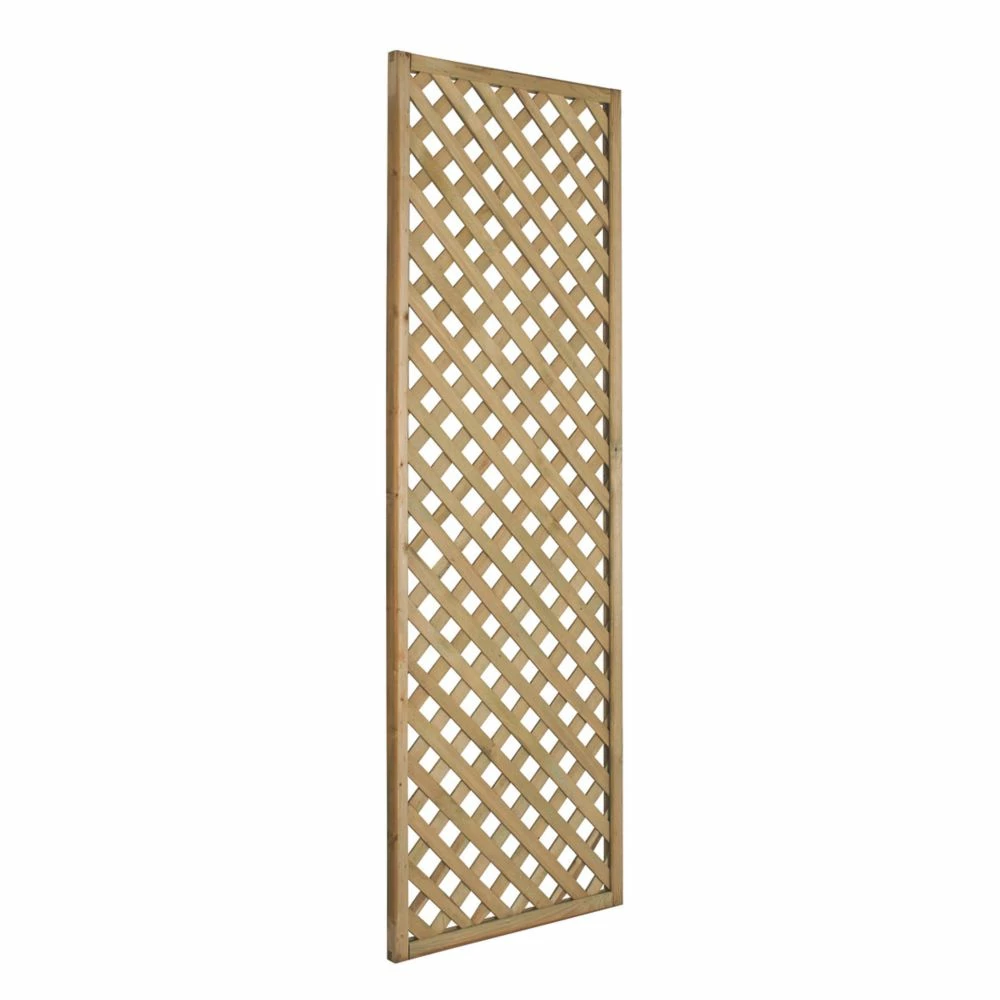 Forest Rosemore Softwood Rectangular Trellis 2 X 6' 3 Pack - Image 2