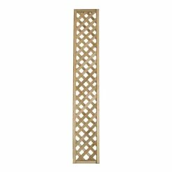 Forest Rosemore Softwood Rectangular Trellis 1 X 6&apos; 5 Pack