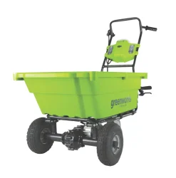 Greenworks GWG40GC 40V Li-Ion Cordless Self-Propelled Garden Cart - Bare