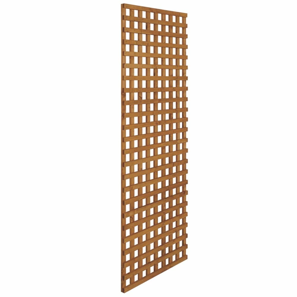 Forest Premium Softwood Rectangular Trellis 2 X 6' 5 Pack - Image 2