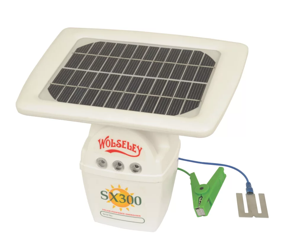 Stockshop SX300 Solar-Powered Electric Fence Energiser Battery-Powered - Image 3