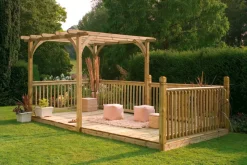 Forest Ultima 11.5m² Pergola & Patio Deck Kit 4.8 X 2.4m