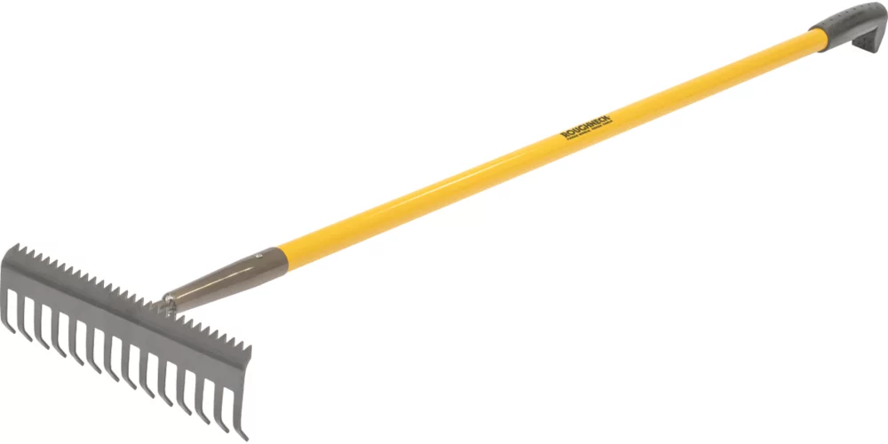 Roughneck Sharp Edge Soil Rake 350mm
