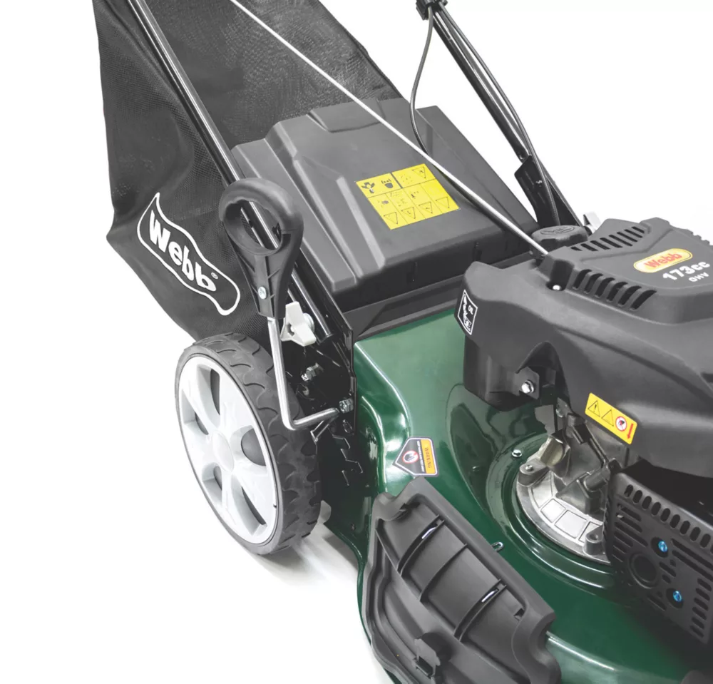 Webb WER510SP 51cm 173cc Self-Propelled Rotary Lawn Mower - Image 5