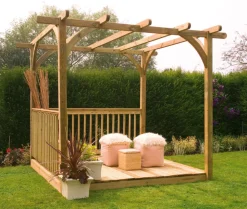 Forest Ultima 5.8m² Pergola & Patio Deck Kit 2.4 X 2.4m