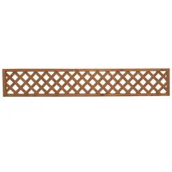 Forest Fence Topper Softwood Rectangular Trellis 6 X 1&apos; 5 Pack