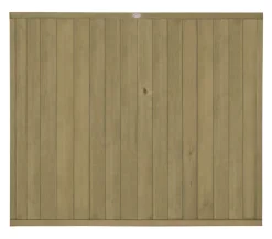 Forest VTGP5PK3HD Vertical Tongue & Groove Fence Panels Natural Timber 6 X 5&apos; Pack Of 3