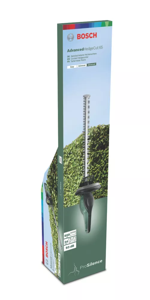 Bosch AdvancedHedgeCut 65 65cm 500W 240V Corded Brushless Hedge Trimmer - Image 7
