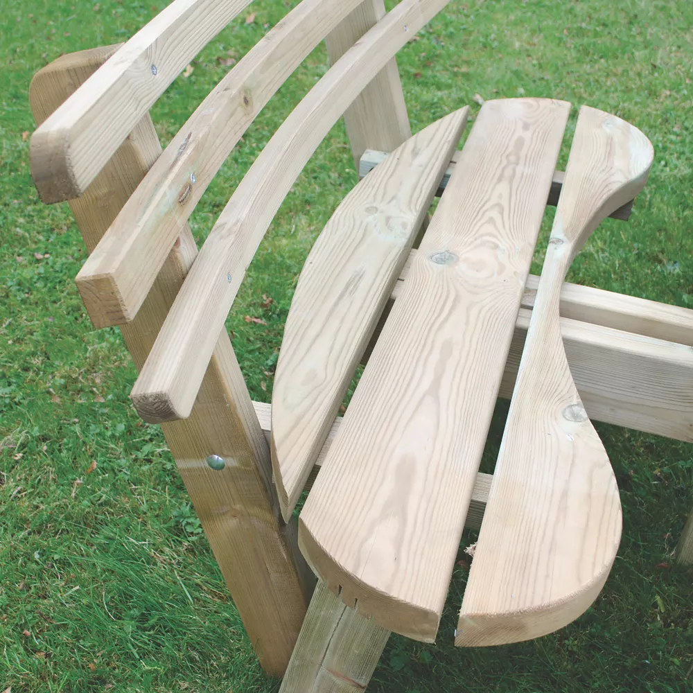 Forest Circular Garden Picnic Table With Seat Backs 2460 X 2460 X 820mm - Image 3
