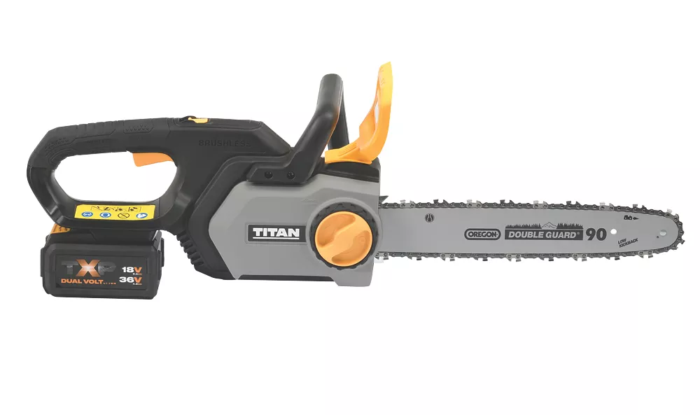 Titan TTT933CHN 36V 1 X 4.0Ah Li-Ion TXP Brushless Cordless 30cm Chainsaw - Image 2