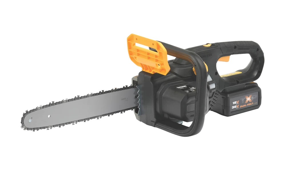Titan TTT933CHN 36V 1 X 4.0Ah Li-Ion TXP Brushless Cordless 30cm Chainsaw - Image 3