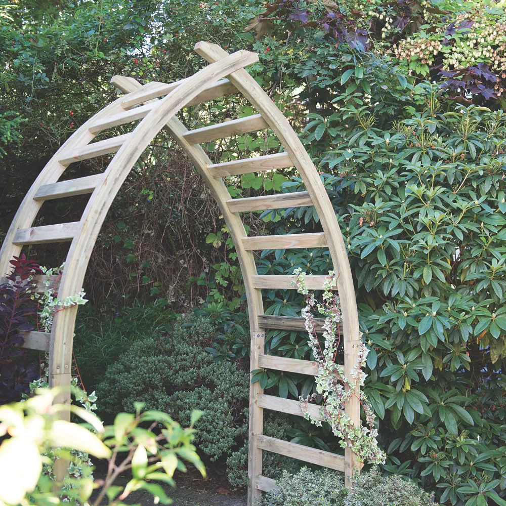 Forest Whitby 5' X 8' 6" (Nominal) Timber Arch - Image 2