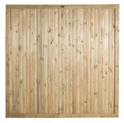 Forest Decibel Vertical Tongue & Groove Noise Reduction Fence Panels Natural Timber 6 X 6' Pack Of 3