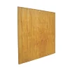 Forest Feather Edge Fence Panels Golden Brown 6 X 6&apos; Pack Of 7