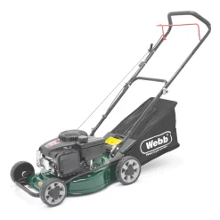 Webb WER40HPSFX 41cm 123cc Hand-Propelled Rotary Petrol Lawn Mower