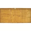 Forest Closeboard Fence Panels Golden Brown 6 X 3' Pack Of 5