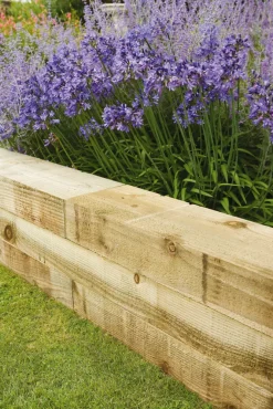 Forest Sleeper Borders Pressure-Treated 1.2m 2 Pack