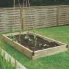 Forest Rectangular Raised Bed Natural Timber 1800 X 900 X 140mm